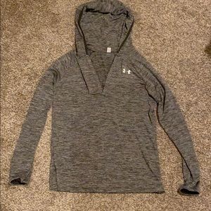 UNDERARMOUR Light Hoodie Olive Green SM